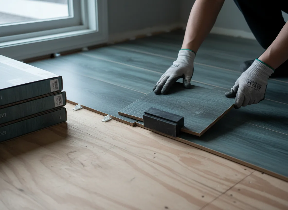 Luxury Vinyl Plank Installation company in Dike, TX